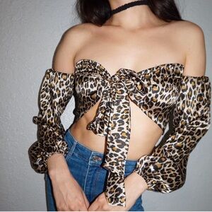 Leopard Print Top